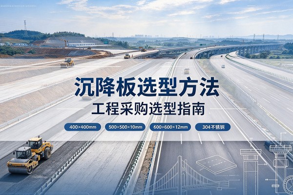 宁蒗沉降板选择方法