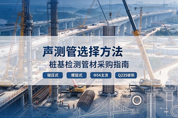 宁蒗声测管选型标准