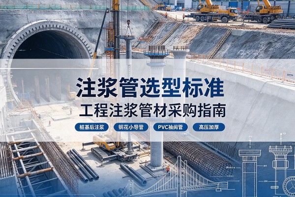 宁蒗注浆管选型标准